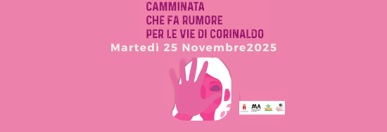 Camminata che fa rumore per le vie di Corinaldo